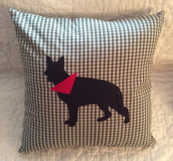 pillow german cover Shepherd Pillow German COVER