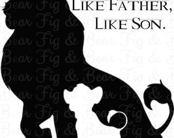 Download Father lion | Etsy