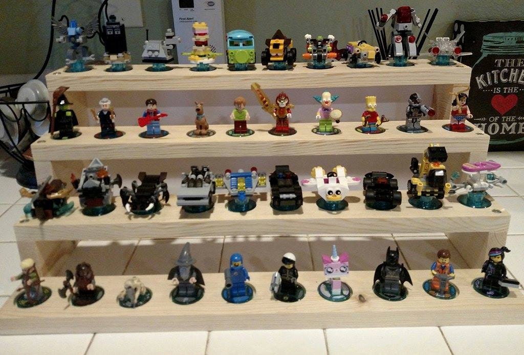 Lego Dimensions Display Stands. 40 Slots FREE SHIPPING