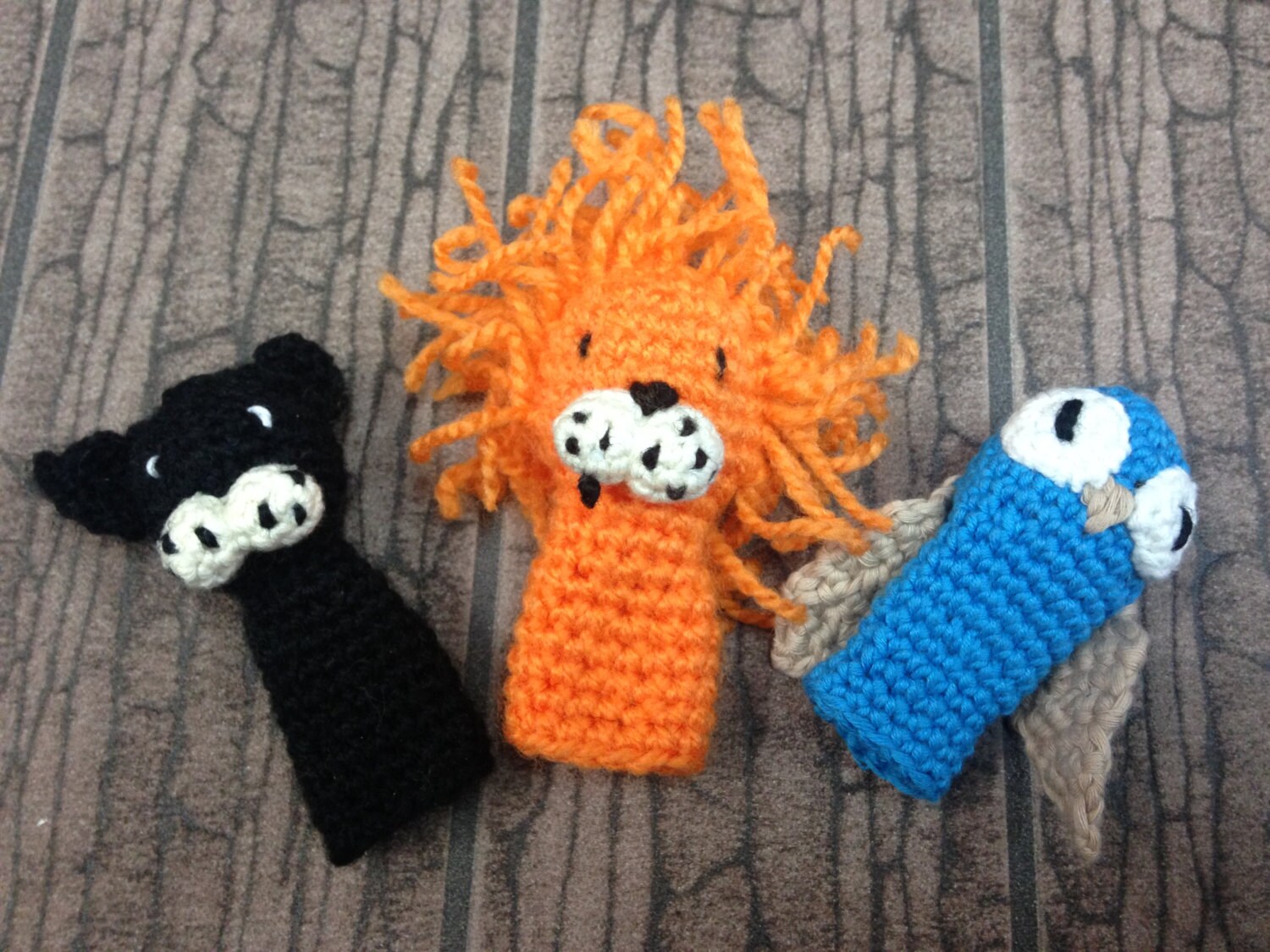 finger puppets in crochet animal puppets to entertain your