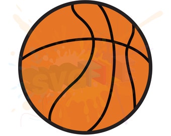 Basketball SVG Files for Cutting Sports Cricut Designs - SVG Files for Silhouette - Instant Download
