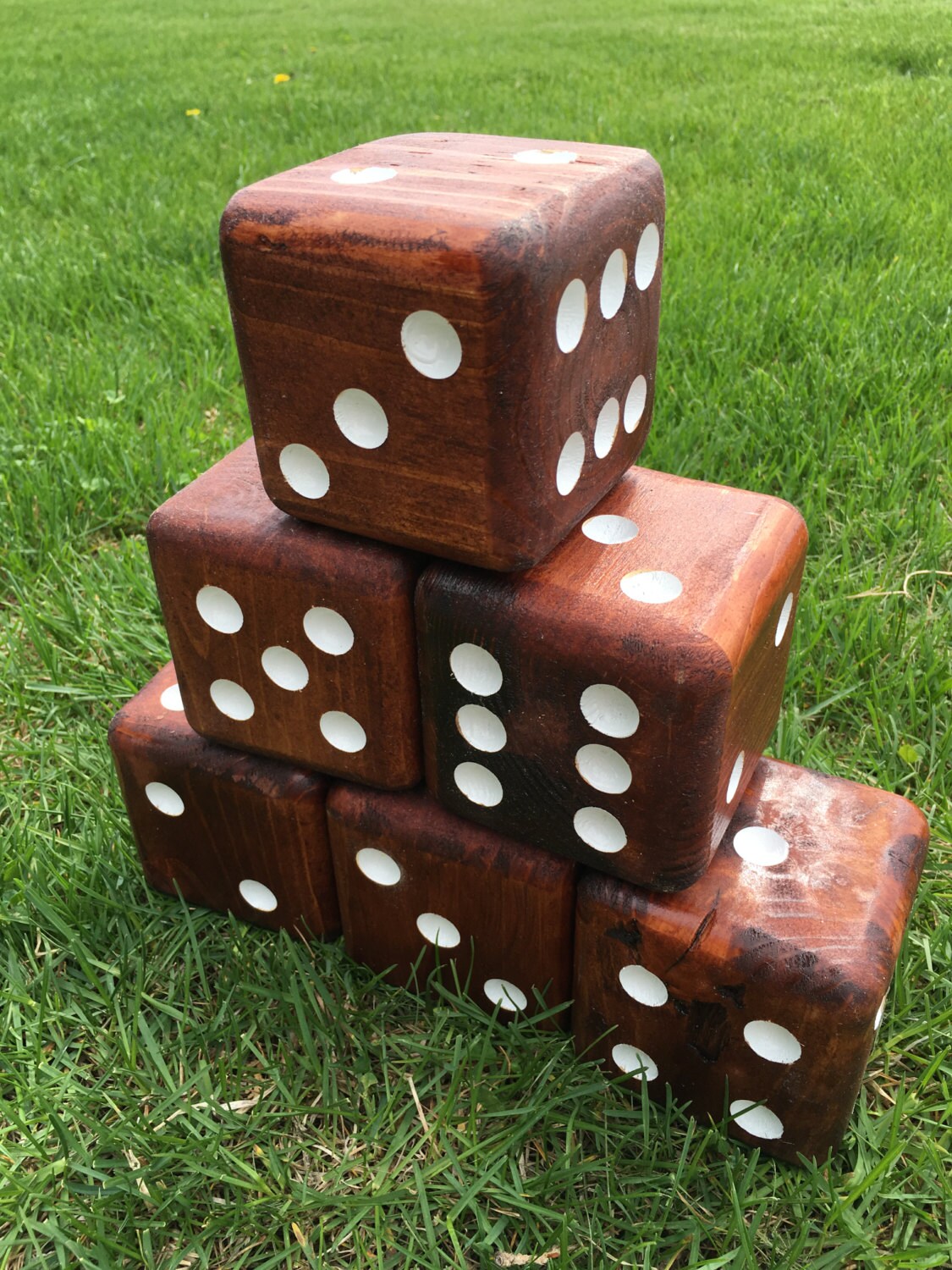 YardZee Giant Yard Dice Yahtzee Game Farkle Dice Game Six