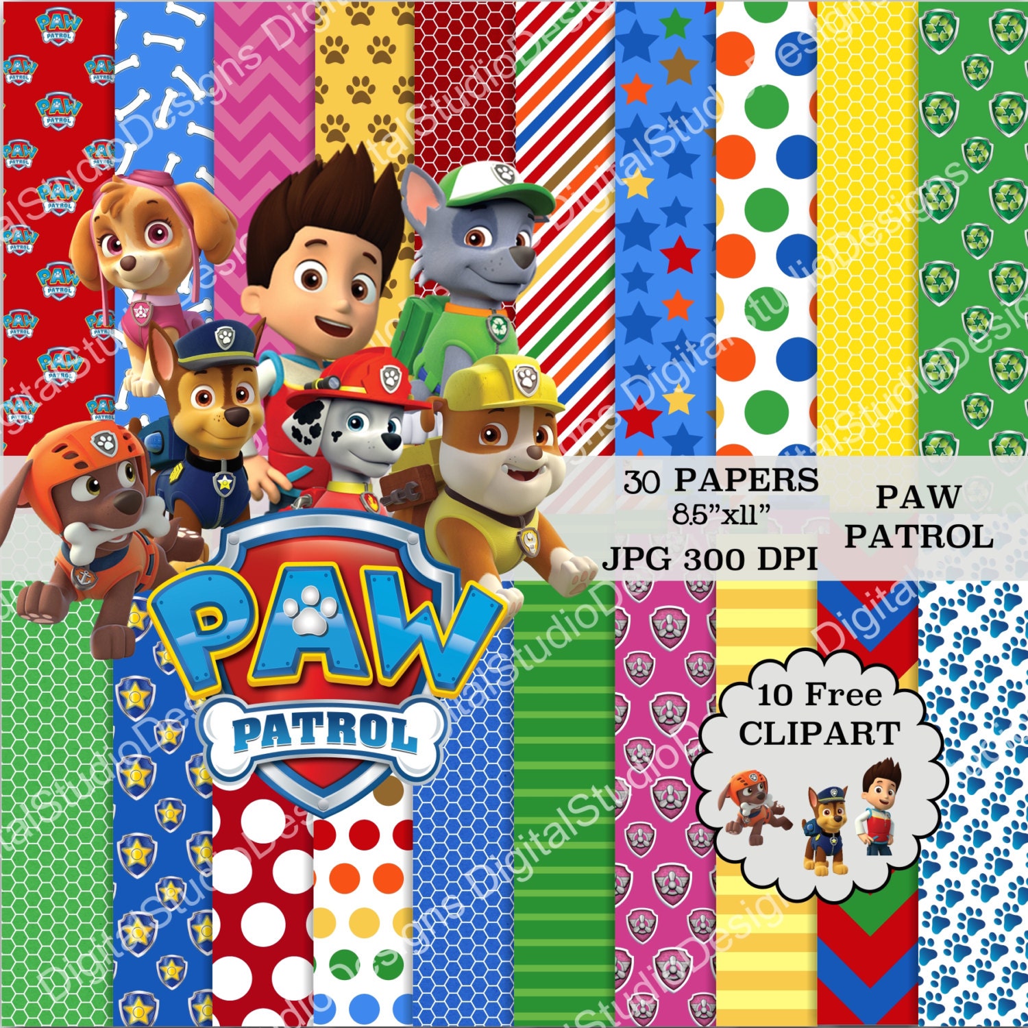 Paw patrol hidden messages picture