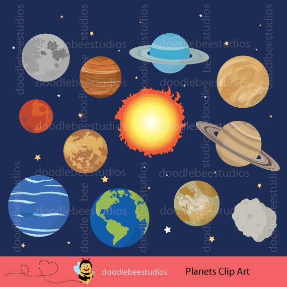 clipart planets solar system - photo #41