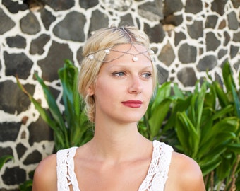 Freshwater Pearl head chain