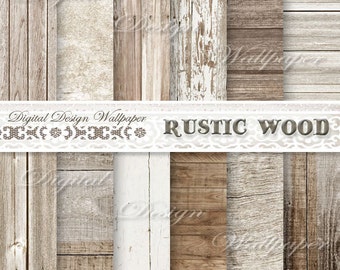 COMMERCIAL USE,Wood Digital Paper, Rustic Wood Digital Paper, Rustic Wood Texture, Distressed Wood, Digital Wood Background,White Wood