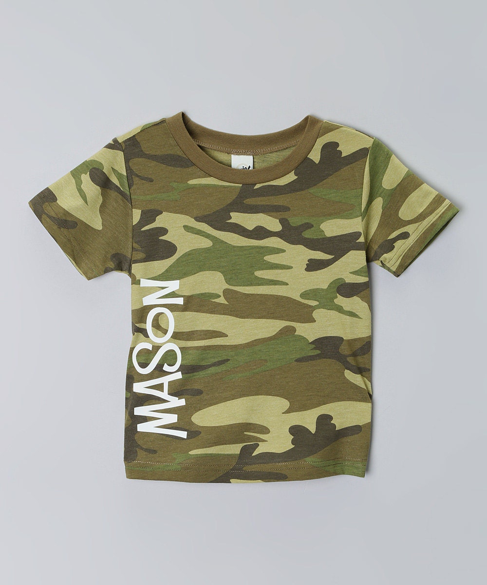 custom camo tshirts