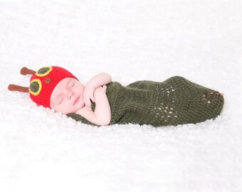 Newborn Photo Shoot Prop Caterpillar - Caterpillar Costume