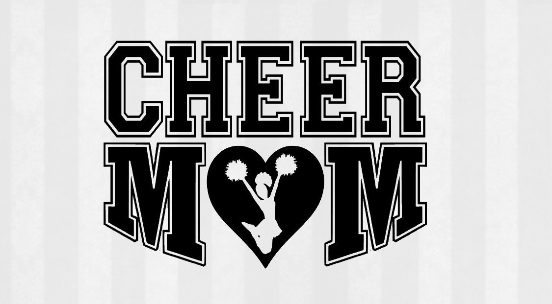 Download Cheer Mom SVG Cheer SVG Cheer mom Digital Download by ...