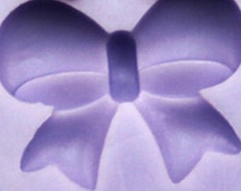 Small Silicone Bow Mold 3/4 inch Wide