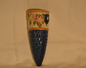 Wall Pocket Planter Made in Japan - Vintage Item #3968