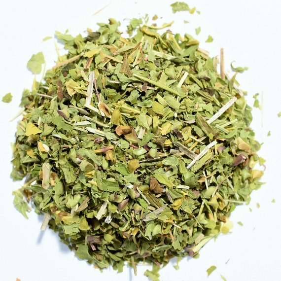 SKULLCAP Organic Herbal Tea Herb Loose Leaf by GrassrootsTeaCo