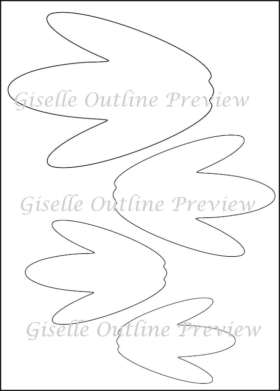 Printable Giant Flower Templates DIY Giant by CatchingColorFlies