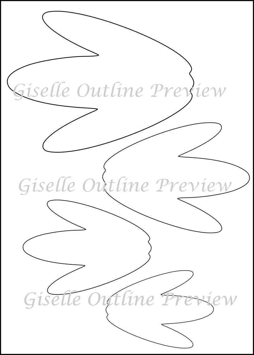 Printable Giant Flower Templates DIY Giant by CatchingColorFlies