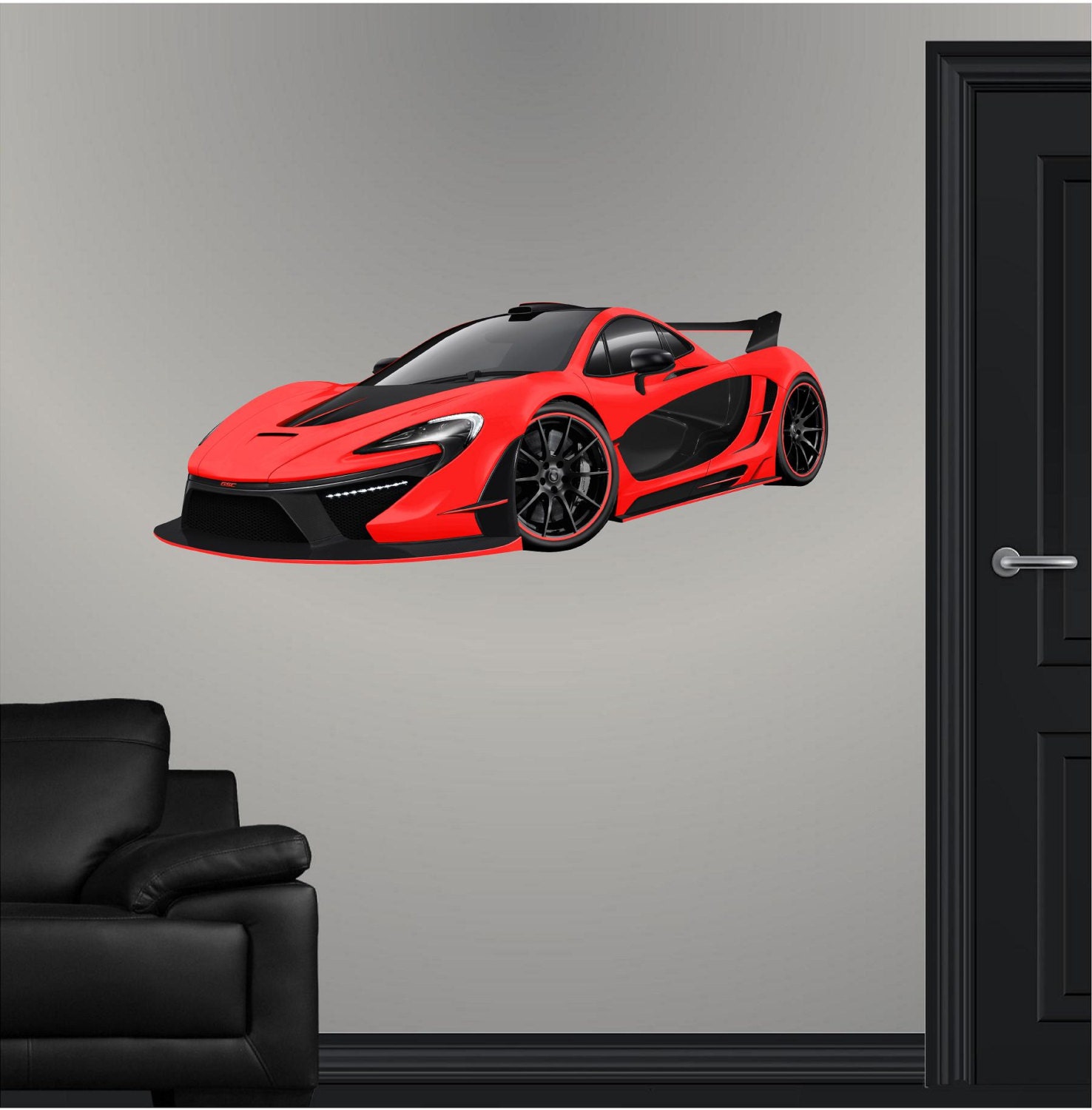 Car Wall Decal Classic Sports Car Wall Decal Race Car