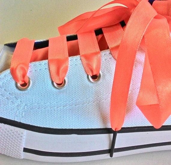 Satin ribbon shoelaces shoestrings dress shoelace for Hi