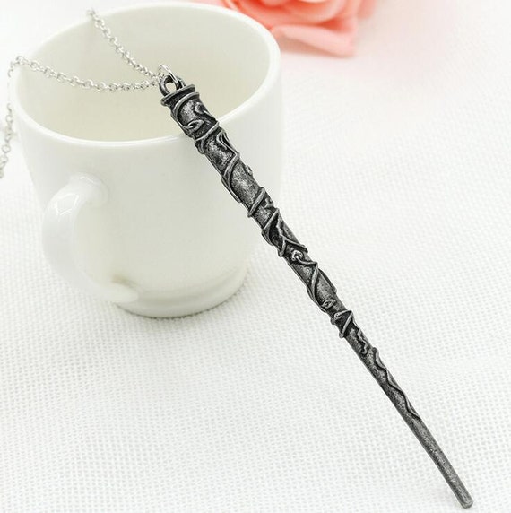 hermione's wand necklace wand necklace harry by MovieBoutique