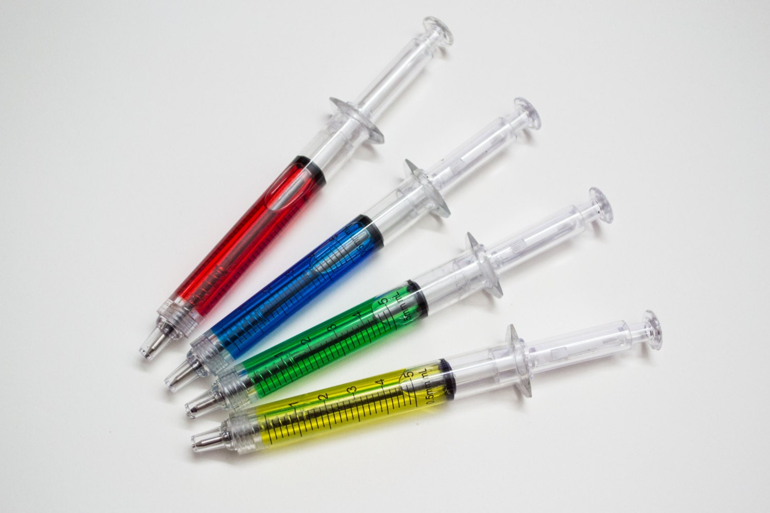 Pack of 4 Syringe Pens for Medical Students