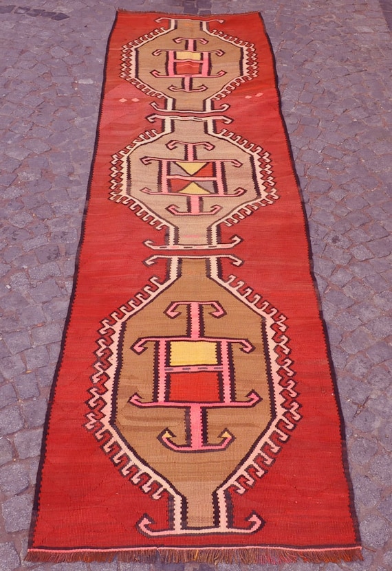 turkish kilim rug, vintage kilim rug, anatolian kilim, handwoven rug MN131