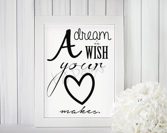 A dream is a wish | Etsy