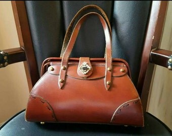 coronado leather purse