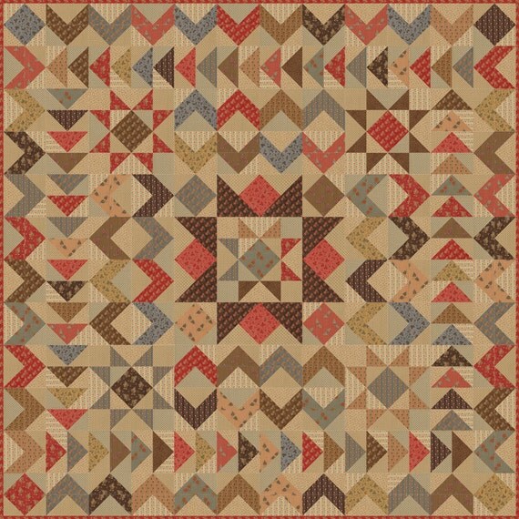 GRATITUDE Quilt Kit Moda Fabric by Jo Morton Quilt Pattern