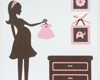 Personalised Pink Mum to Be Maternity Leave Card