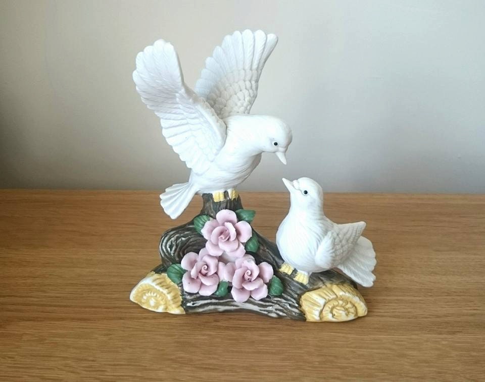 turtle dove figurine