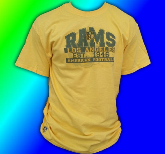 Items similar to Rams Los Angeles Est 1946 American Football Tshirt on Etsy