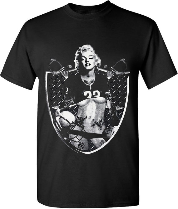 marilyn monroe raiders shirt