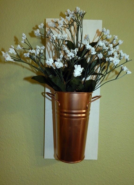 Items similar to Flower Pot wall decor kitchen decor bedroom