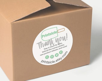 thank you stickers personalized business stickers custom packaging labels product packaging custom