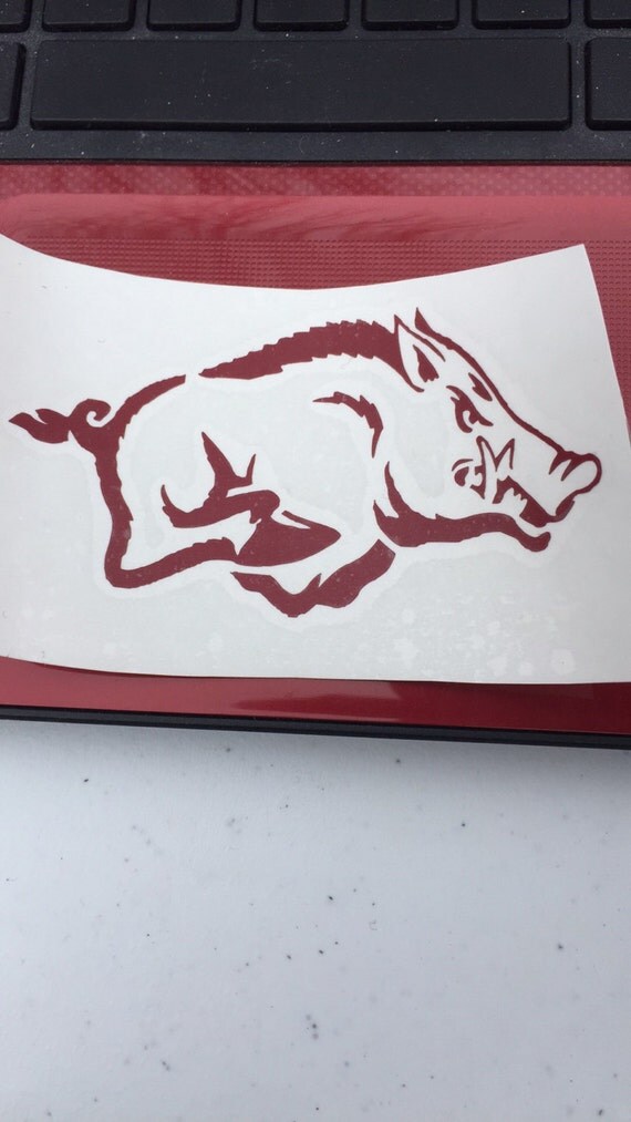 Razorback Car Decal 5x4