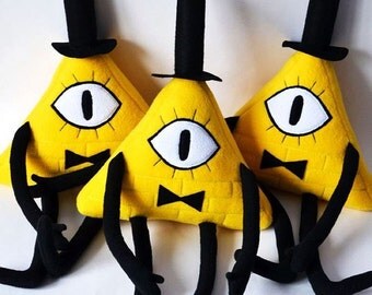 angry bill cipher plush