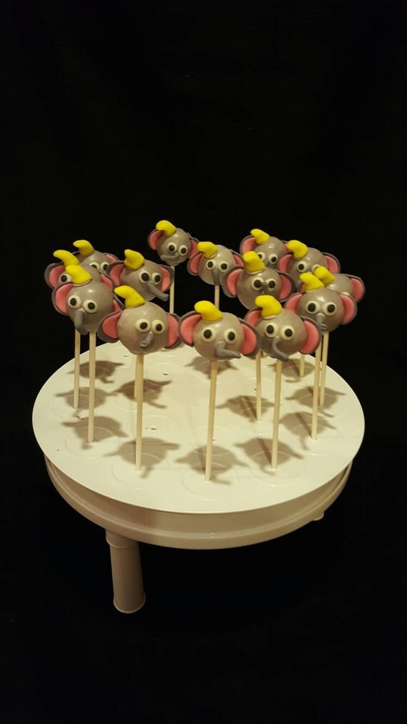 Items similar to Elephant "Dumbo Inspired" cake pops (Order of 13) on Etsy