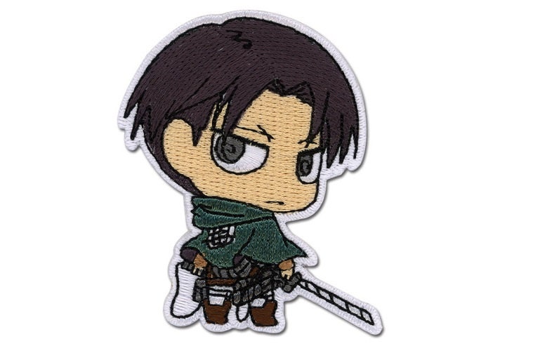 Attack on Titan Levi SD Patch Iron on Applique
