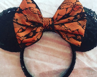 Halloween minnie ears