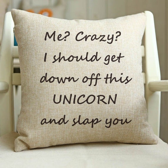 Quote Print Pillow Cases Cushion Covers by JuneBerryHomeDecor