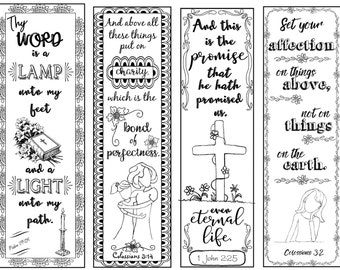 Bibel vers lesezeichen | Etsy