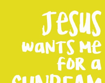 LDS Primary Song 'Sunbeam' printable