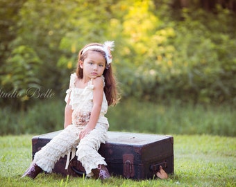 Lace Petti Romper, Baby Girl Lace Romper, Girls Petti Romper, Petti Pants, Birthday Set, Cream Petti Romper, Girls Rompers, Toddler Rompers
