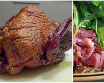 Two Whole Smoked Ducks - Hormone/Antibiotic Free (3.5 LBS Each)