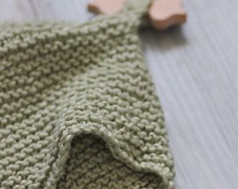 organic miri ~ teething snuggle blanket