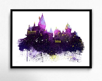 Harry Potter, Hogwarts Castle, Harry Potter Art, Hogwarts, Harry Potter Print, Hogwarts Print, Hogwarts Poster, Harry Potter Poster