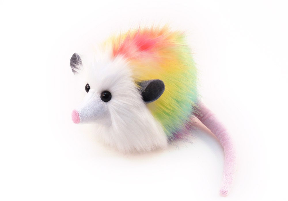 stuffed animal opossum