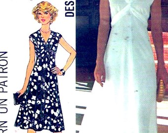 Grecian goddess dress sewing pattern Evening wedding fashion Simplicity 7538 Sz 10 vintage 70s