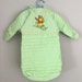 Vintage Winnie The Pooh Green Baby Bunting Snowsuit 0-6 months