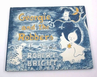 Georgie and the Robbers Vintage 1960s Scholastic Children's Book by Robert Bright