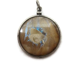 Antique Pendant - Victorian Butterfly Moth Pendant