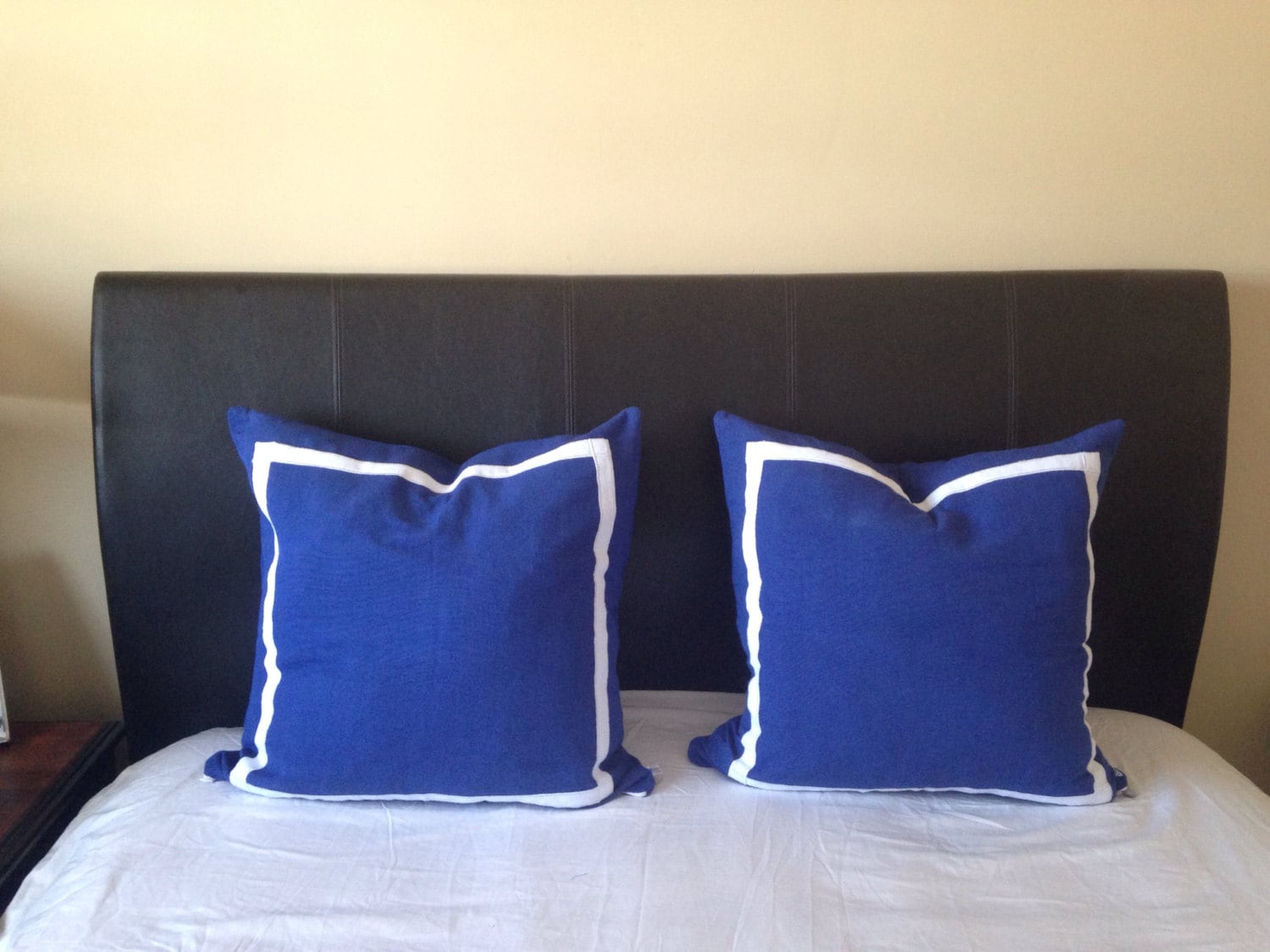 30% OFF Trim Pillows Bedroom Pillows Blue throw Pillows